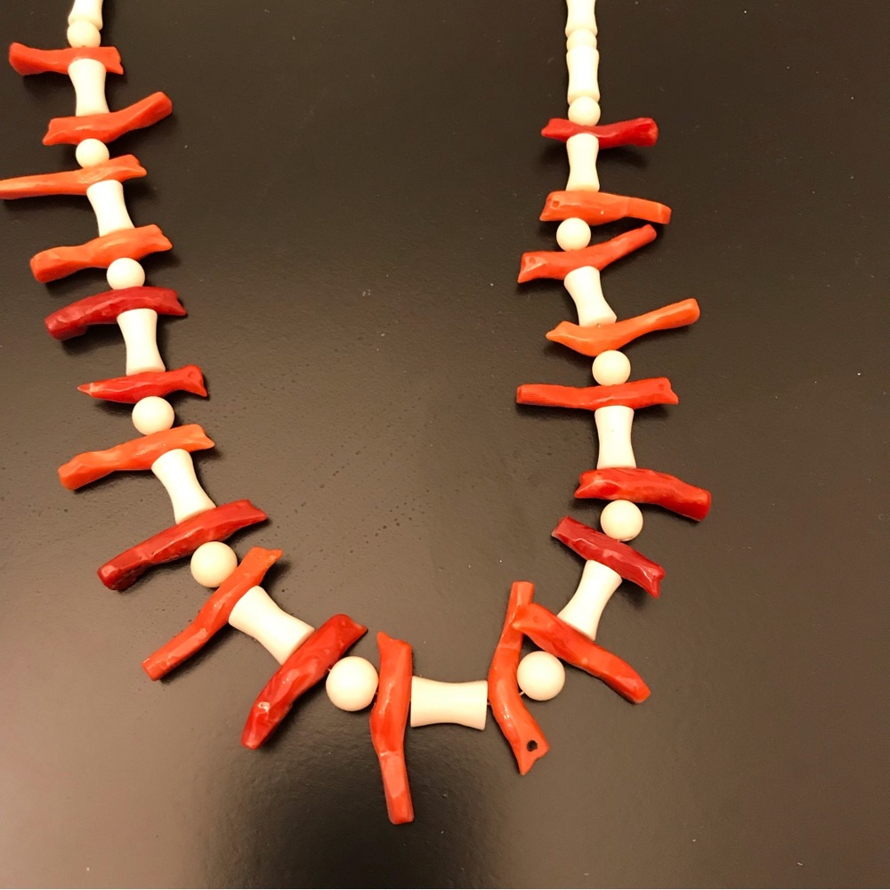 Genuine Angel skin coral necklace. Rare
